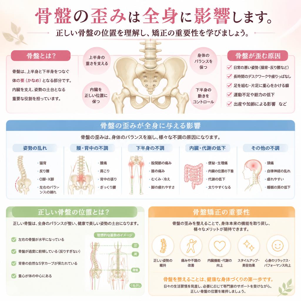 5. 骨盤矯正の重要性